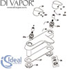 Ideal Standard Ceramix Alto Bath Filler Tap Spare Parts